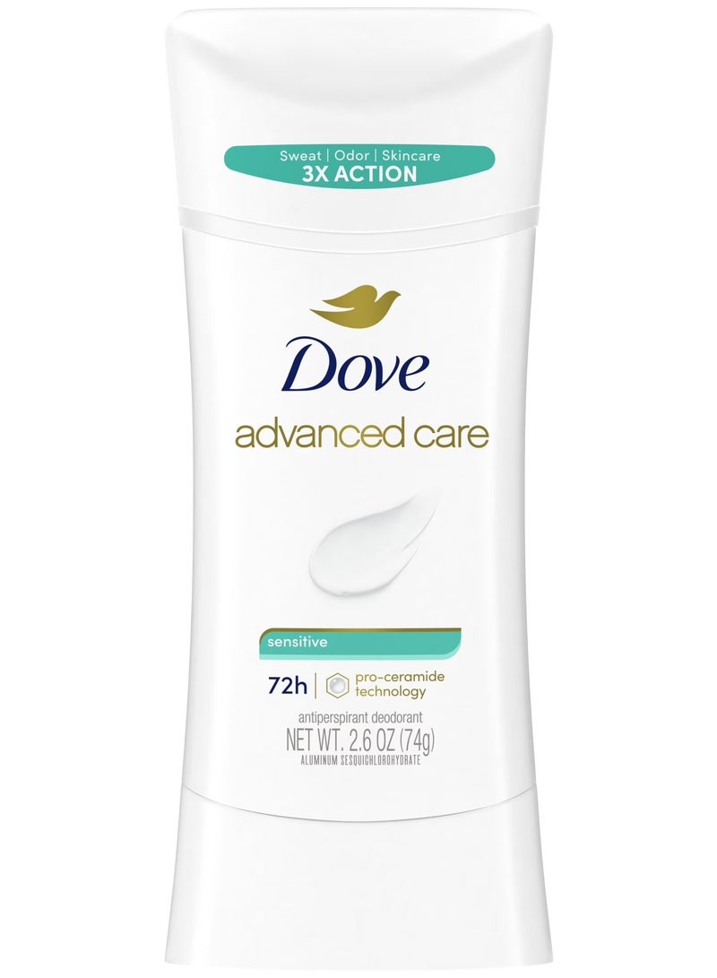 Dove Advanced Care Deodorant - Sensitive (74 g) - Image 1